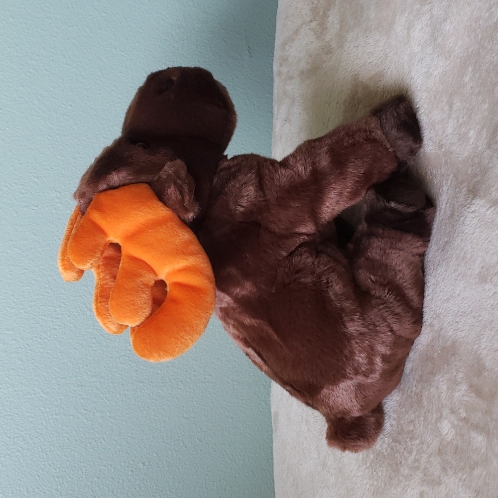 Ty Chocolate Moose Buddy🦌Large Plush Wildlife🦌Kids Toy Animal Collectible, NWT - Picture 10 of 11